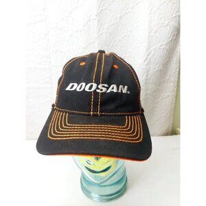 Doosan Excavaters Heavy Equipment Digging Mesh Trucker Style Snapback Hat